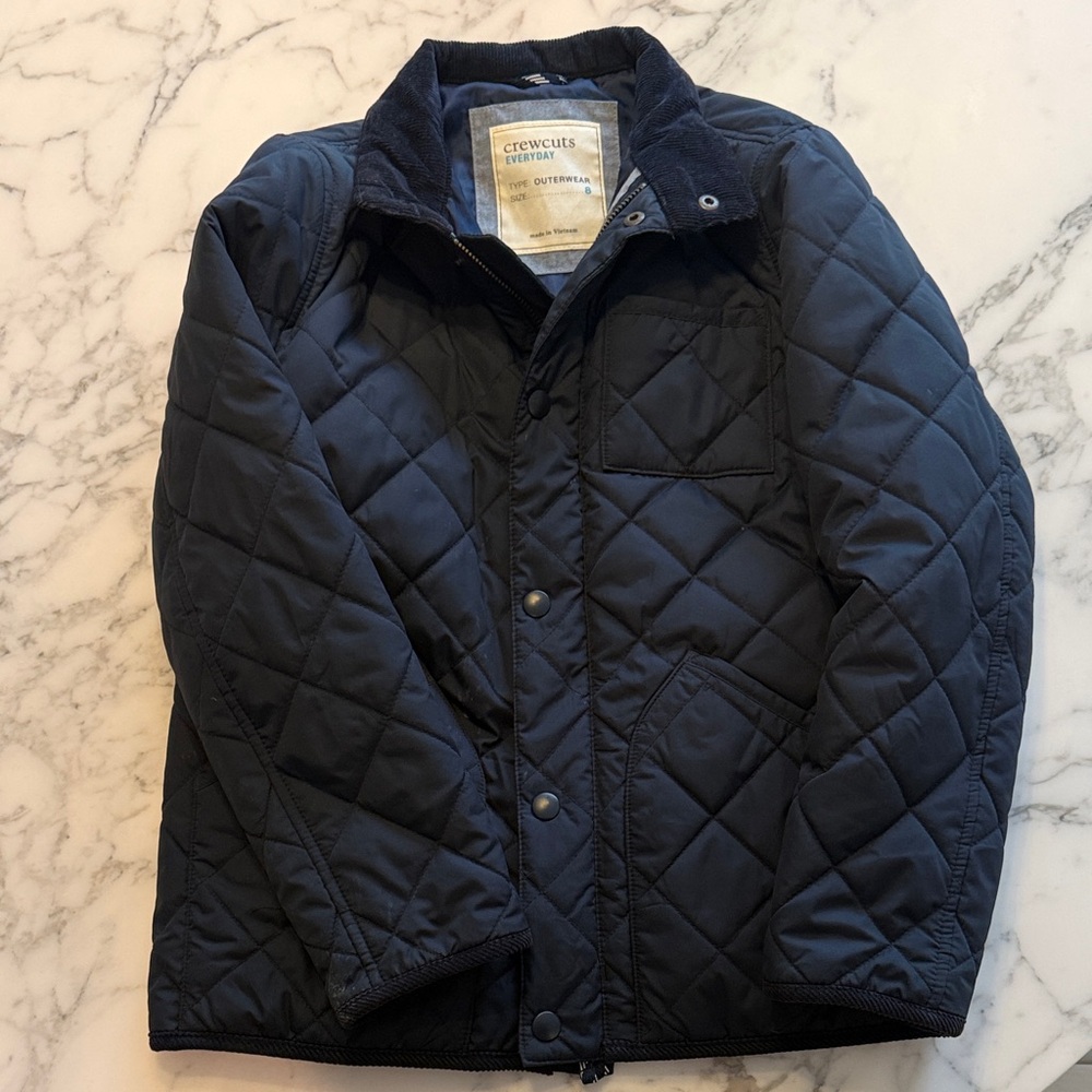 Crewcuts Navy Outerwear Jacket